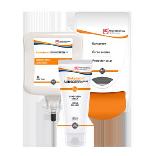 SC Johnson Professional Stokoderm Sunscreen PURE, 100 mL Tube, Unscented, 12/Carton (SUN100MLCT)