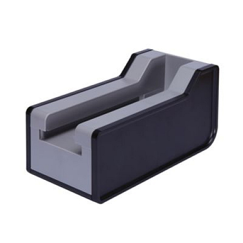 WNA Cutlerease Base, Holds 1 Dispenser, 5.38 x 11 x 5.25, Gray/Black (1TWRBASE)