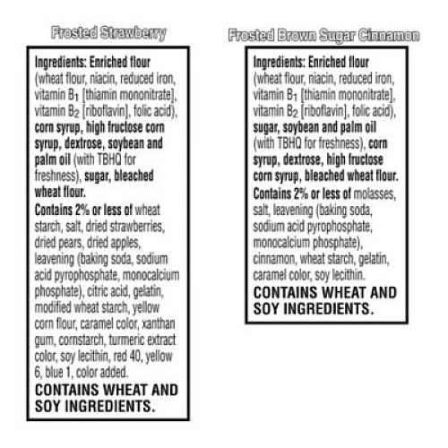 Kellogg's Pop Tarts, Brown Sugar Cinnamon/Strawberry, 2/Pouch, 24 Pouches Box, 2 Boxes/Carton (60004083)