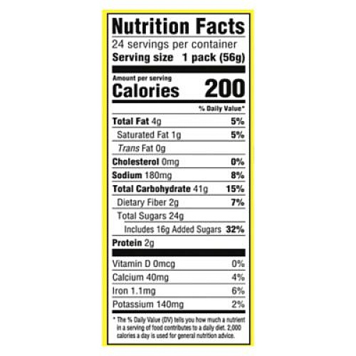 Nabisco Fig Newtons, 2 oz Pack, 2 Cookies/Pack, 24 Packs/Box, 4 Boxes/Carton (60004081)