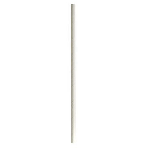 Boardwalk Wrapped Jumbo Paper Straws, 7.75", Paper, White, 320/Pack, 4 Packs/Carton (PPRSTRWIW)