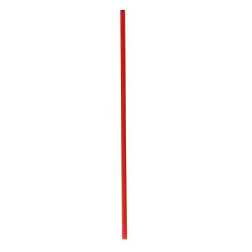 Boardwalk Wrapped Jumbo Straws, 10.25", Polypropylene, Red, 500/Pack, 4 Packs/Carton (JSTW1025RED)
