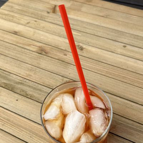 Boardwalk Jumbo Straws, 7.75", Polypropylene, Red, 250/Pack, 10 Packs/Carton (JSTUW775RED)