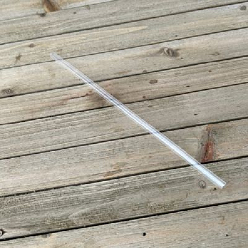 Boardwalk Jumbo Straws, 7.75", Polypropylene, Clear, 250/Pack, 10 Packs/Carton (JSTUW775)