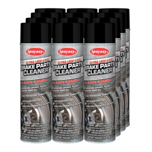 Sprayway Brake Parts Cleaner, 15 oz Aerosol Spray, 12/Carton (069)