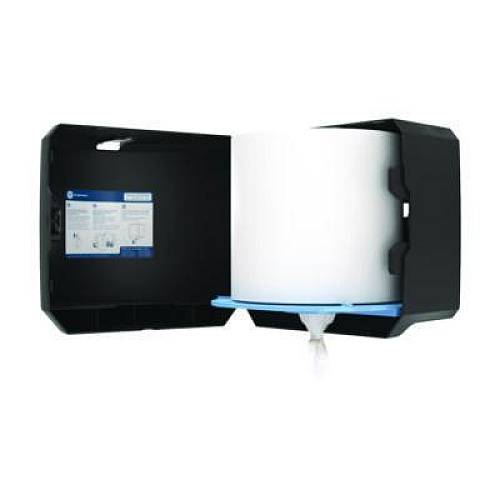 Georgia Pacific Professional SofPull CenterPull Hand Towel Dispenser, 10.13 x 10.58 x 11.33, Black (58201B)