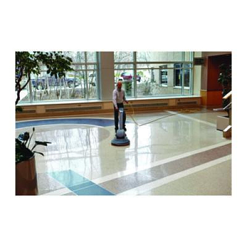 3M Low-Speed High Productivity Floor Pads 5300, 12" Diameter, Blue, 5/Carton (530012IN)