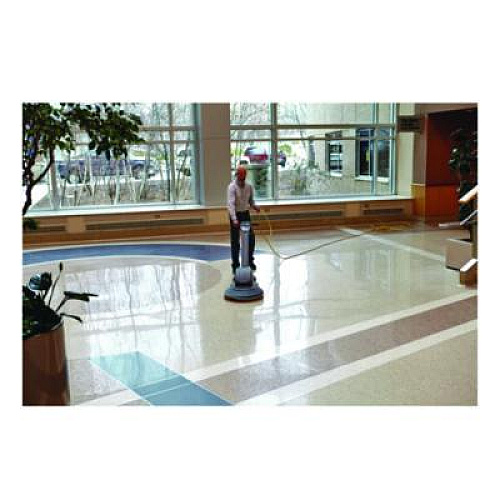 3M Low-Speed High Productivity Floor Pads 5300, 17" Diameter, Blue, 5/Carton (530017)