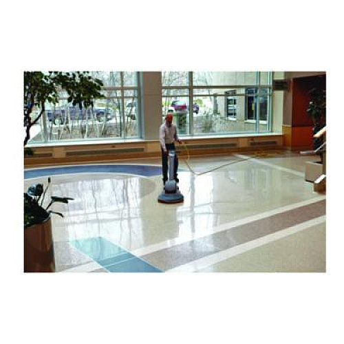 3M Low-Speed Stripper Floor Pad 7200, 15" Diameter, Black, 5/Carton (720015IN)