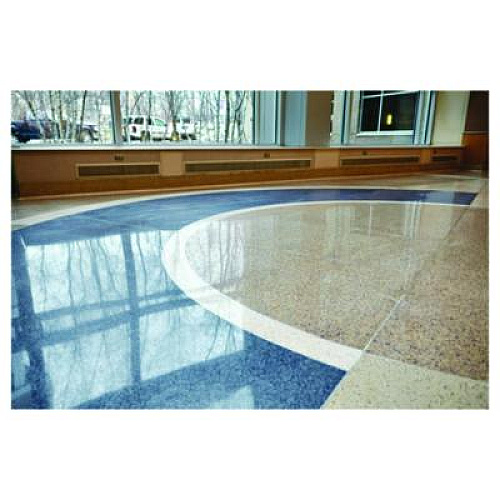 Scotch-Brite Diamond Floor Pads, 17" Diameter, Purple, 5/Carton (FPURPLE17)