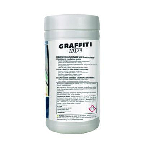 Claire Graffiti Wipe, 1-Ply, 12 x 9.5, Mild Scent, Purple, 6/Carton (963)
