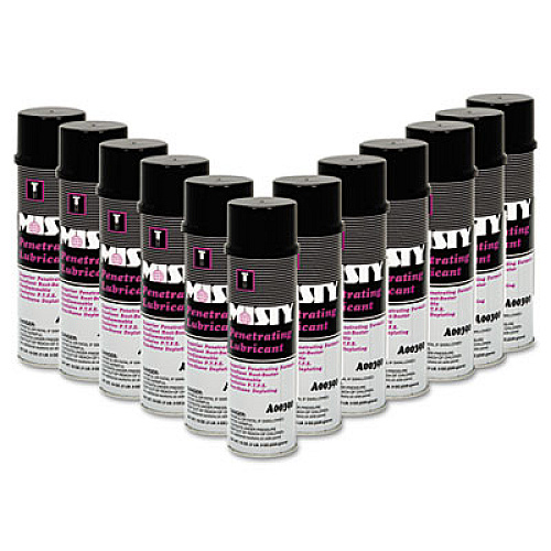 Misty Penetrating Lubricant Spray, 19 oz Aerosol Can, 12/Carton (1002456)