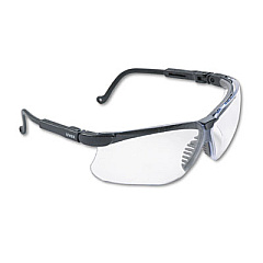 Honeywell Uvex Genesis Safety Eyewear, Black Full Frame, Clear Dual Lens (S3200)