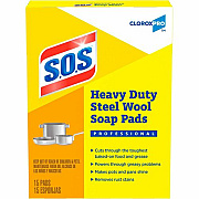 CloroxPro™ S.O.S Steel Wool Soap Pads (88320)