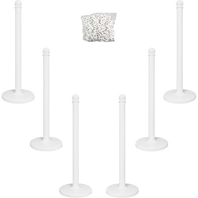 Tatco Plastic Stanchions and Chains (12000)