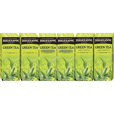 Bigelow Assorted Flavor Green Tea Bag (10578)