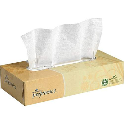 Georgia-Pacific Preference Flat Box Facial Tissue