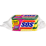 S.O.S... S.O.S.. Heavy-Duty Scrubber Sponge (91029)