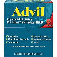 Advil Pain Reliever Single Packets (15000)
