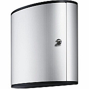 Durable 54 Key Brushed Aluminum Cabinet (195323)