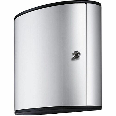 Durable 54 Key Brushed Aluminum Cabinet (195323)