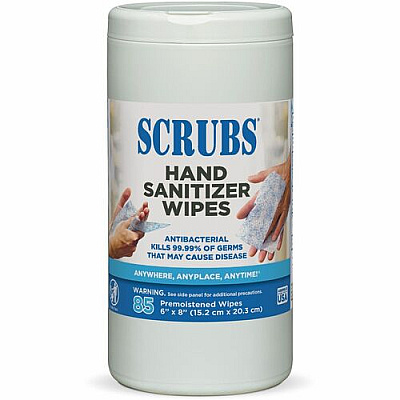 SCRUBS Hand Sanitizer Wipes (90985)