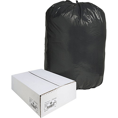Nature Saver Black Low-density Recycled Can Liners (00991)