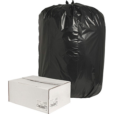 Nature Saver Black Low-density Recycled Can Liners (00994)
