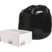 Nature Saver Black Low-density Recycled Can Liners (00997)