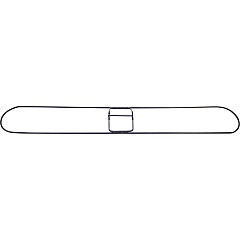 Genuine Joe Clip-On 36" Dust Mop Frame (02309)