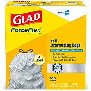 CloroxPro™ Glad ForceFlex Tall Kitchen Drawstring Trash Bags (70427)