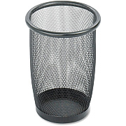 Safco Round Mesh Wastebaskets (9716BL)
