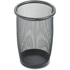 Safco Round Mesh Wastebaskets (9716BL)