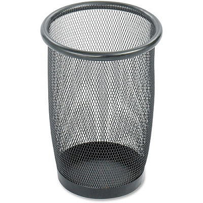 Safco Round Mesh Wastebaskets (9716BL)