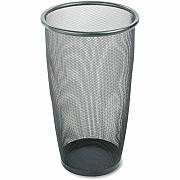 Safco Round Mesh Wastebaskets (9718BL)