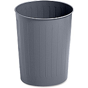 Safco Fire-safe Steel Round Wastebasket (9604CH)