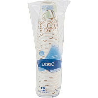 Dixie PerfecTouch 8 oz Insulated Paper Hot Coffee Cups by GP Pro (5338DX)