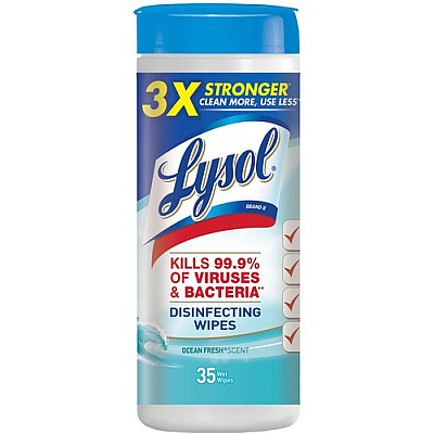 LYSOL Brand LYSOL Brand Ocean Fresh Disinfecting Wipes (81146)