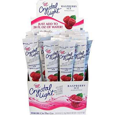 Crystal Light On-The-Go Raspberry Mix Sticks (7980)