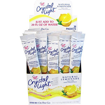 Crystal Light Crystal Light On-The-Go Mix Lemonade Sticks (79660)