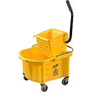 Genuine Joe Splash Shield Mop Bucket/Wringer (60466)