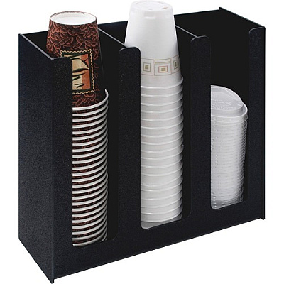 Vertiflex 3-column Cup and Lid Holder Organizer (VFPC1000)