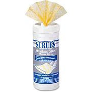 SCRUBS Stainless Steel Cleaning Wipes