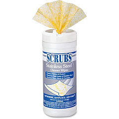 SCRUBS Stainless Steel Cleaning Wipes