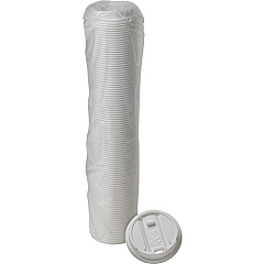 Dixie Large Reclosable Hot Cup Lids by GP Pro (TP9542)