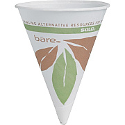 Solo Cup 4oz Bare Paper Cone Cup (4BRJ8614PK)
