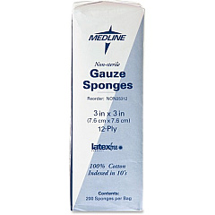 Medline Nonsterile Woven Gauze Sponges (NON25312)