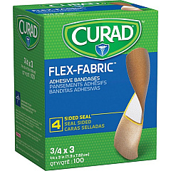 Curad Comfort Cloth Adhesive Fabric Bandages (NON25650)