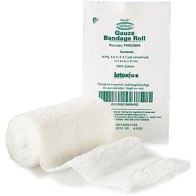 Medline Sterile Gauze Bandage Roll (PRM25865)