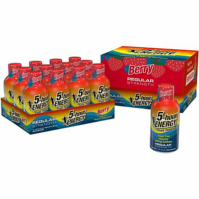 5-hour ENERGY Berry Flavored Drink (500181)